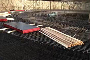 定安砼烟囱新建施工视频